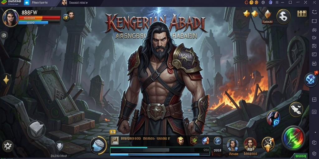 Gameplay menegangkan dalam 888FW dengan suasana Horror yang mencekam.
