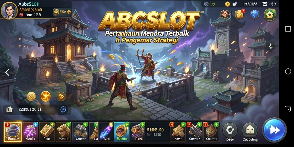 Tampilkan gameplay seru Tower Defense di ABCSLOT.