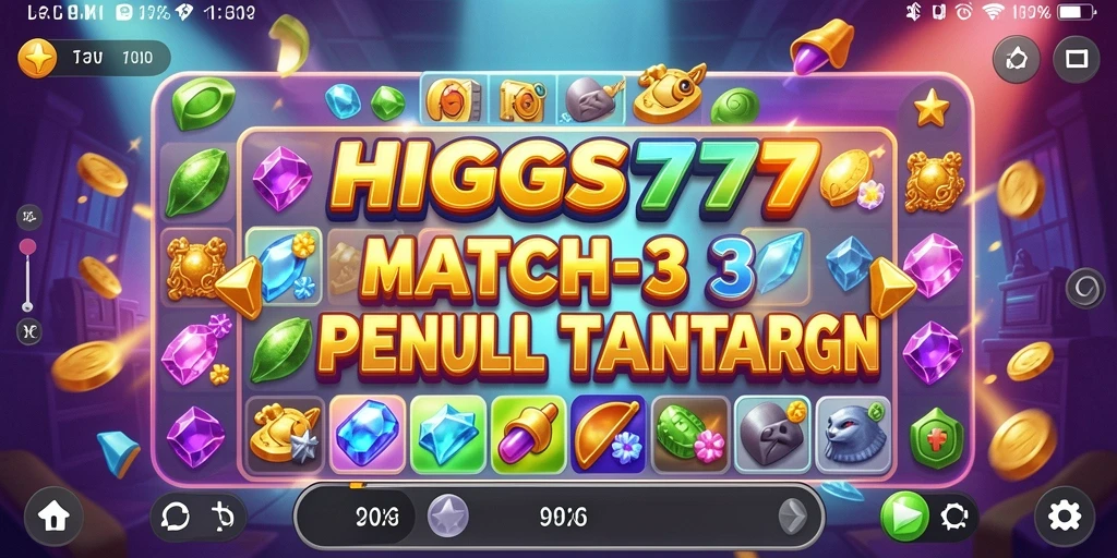 Tampilan memukau dari gameplay HIGGS777 yang penuh warna.