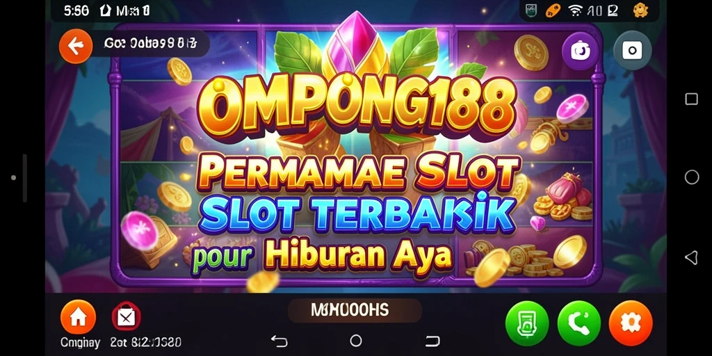 Screenshot OMPONG188 menampilkan gameplay slot yang seru dan menarik.