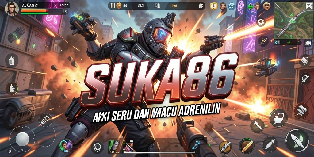 Tampilan gameplay SUKA86 yang seru dan mendebarkan.